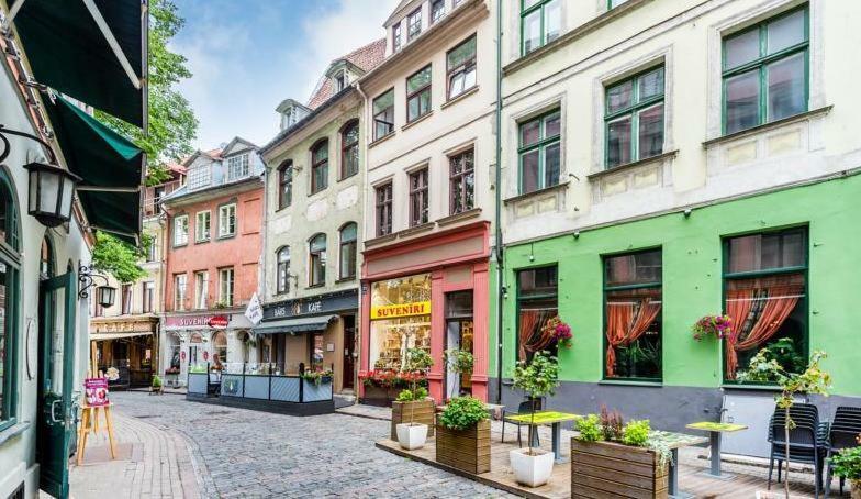 Doma Square Penthouse, In The Heart Of Old Town Apartment Riga Bagian luar foto